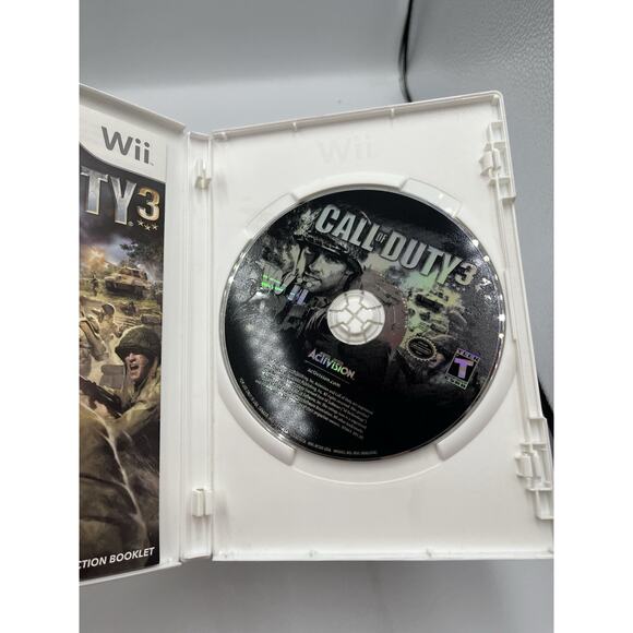 Call of Duty 3 (Nintendo Wii, 2006) Complete with Manual - Free Ship - Picture 4 of 6